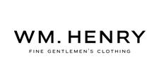 Logo for WM. Henry Fine Gentlemen's Clothing