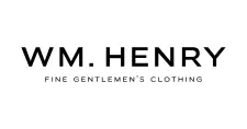 Logo for WM. Henry Fine Gentlemen's Clothing